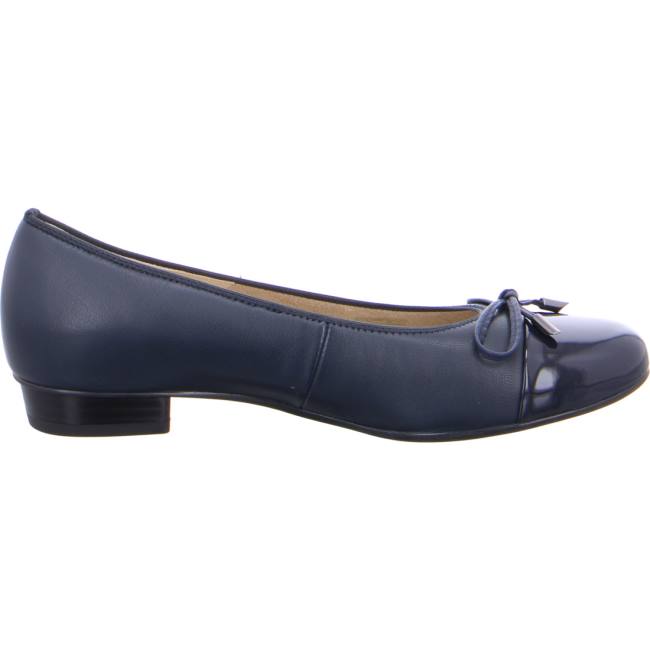 Blue Ara Shoes Ballet Pumps Bari Women's Ballerina | ARA985LGC