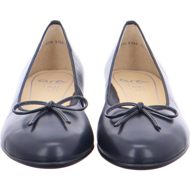 Blue Ara Shoes Ballet Pumps Sardinia Women's Ballerina | ARA268AWF