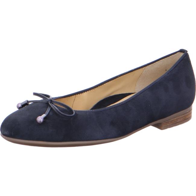 Blue Ara Shoes Ballet Pumps Sardinia Women\'s Ballerina | ARA468YZE