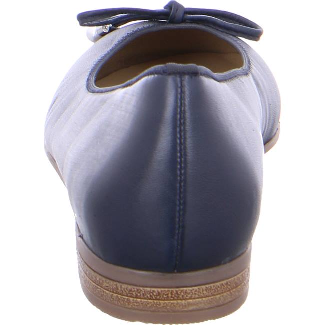 Blue Ara Shoes Ballet Pumps Sardinia Women's Ballerina | ARA968TQD