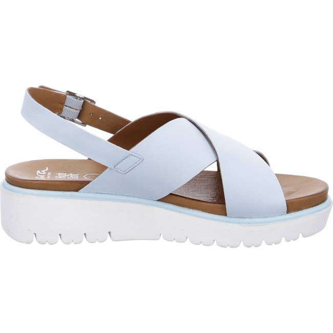 Blue Ara Shoes Bilbao Aqua Women's Sandals | ARA459FOJ