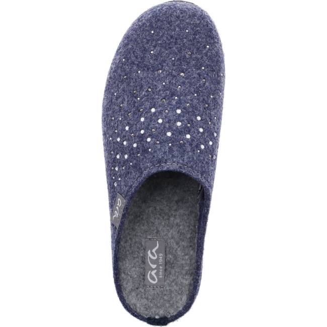 Blue Ara Shoes Cosy Women's Slippers | ARA085FES