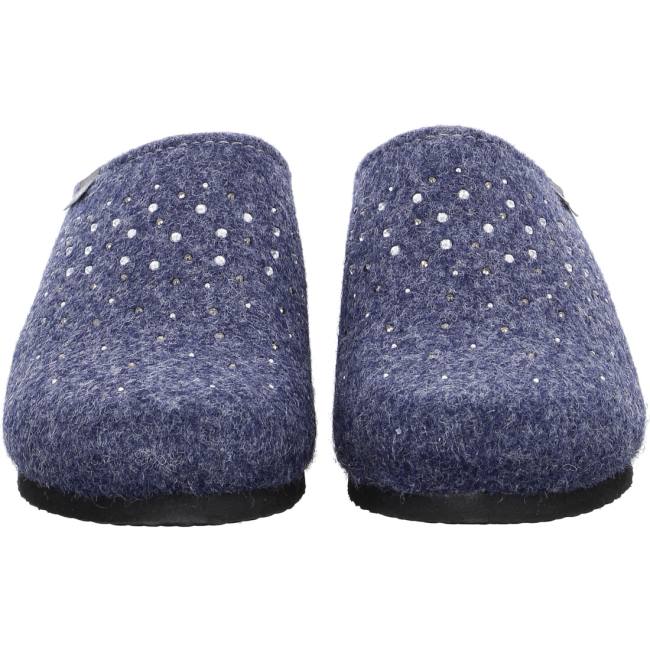 Blue Ara Shoes Cosy Women's Slippers | ARA085FES