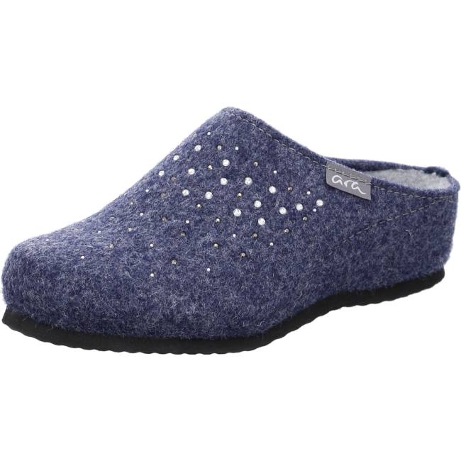 Blue Ara Shoes Cosy Women\'s Slippers | ARA085FES