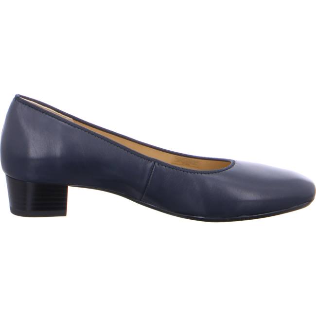 Blue Ara Shoes Court Milano Women's Pumps | ARA241UXQ