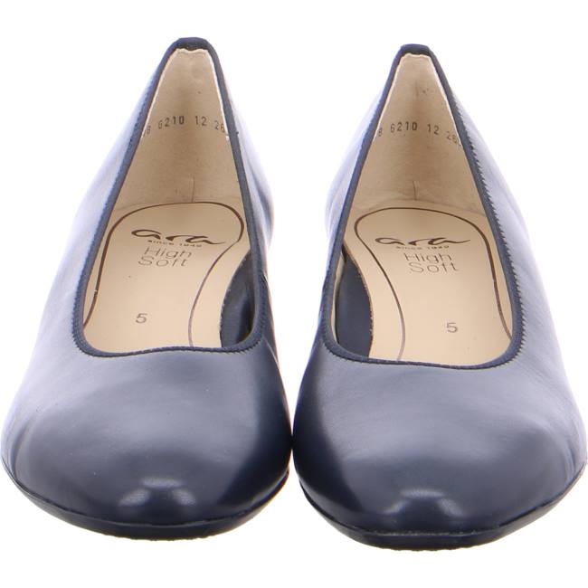 Blue Ara Shoes Court Milano Women's Pumps | ARA241UXQ