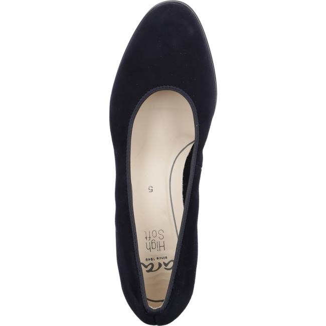 Blue Ara Shoes Court Shoes Cannes Women's Pumps | ARA250SZD