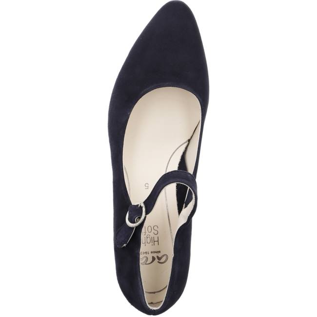 Blue Ara Shoes Court Shoes London Women's Pumps | ARA021UZA