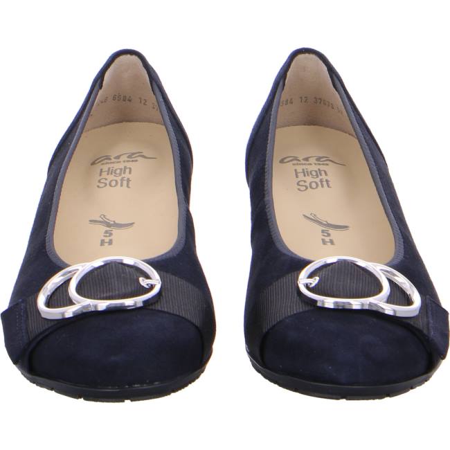 Blue Ara Shoes Courts Nancy Women's Pumps | ARA936BQU