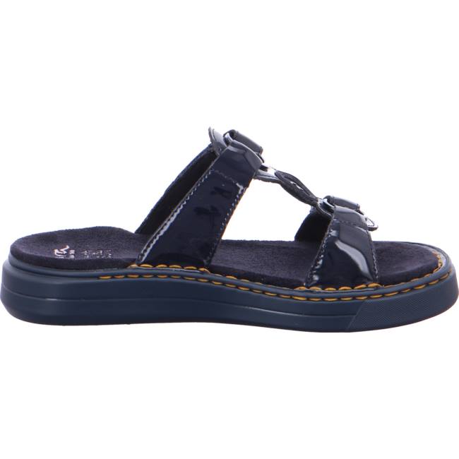 Blue Ara Shoes Courtyard Women's Mules | ARA539VJX