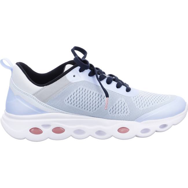 Blue Ara Shoes Energystep Racer Light Women's Sneakers | ARA658WHN