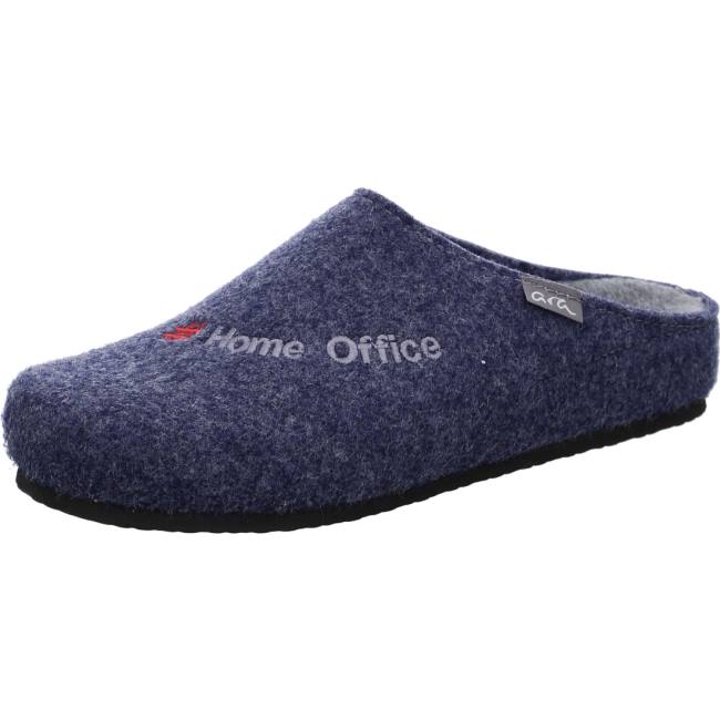 Blue Ara Shoes Enzo Navy Men\'s Slippers | ARA620MNE