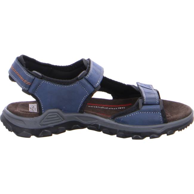 Blue Ara Shoes Ericsen Men's Sandals | ARA280WUT