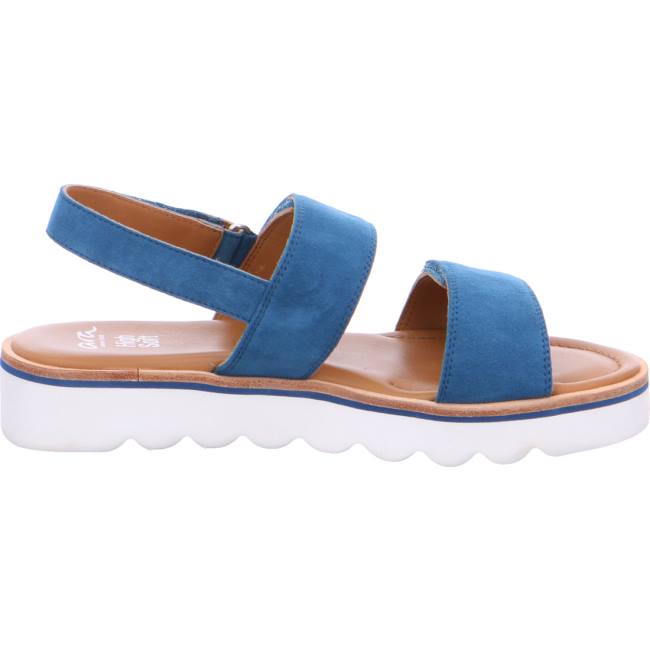 Blue Ara Shoes Genua Capri Women's Sandals | ARA913GCN