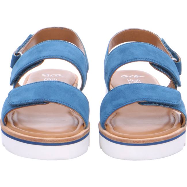 Blue Ara Shoes Genua Capri Women's Sandals | ARA913GCN