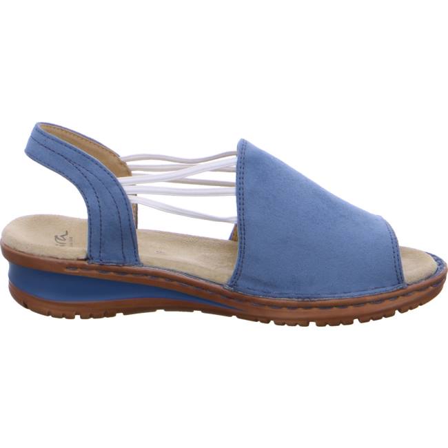 Blue Ara Shoes Hawaii Sky Women's Sandals | ARA516YXZ