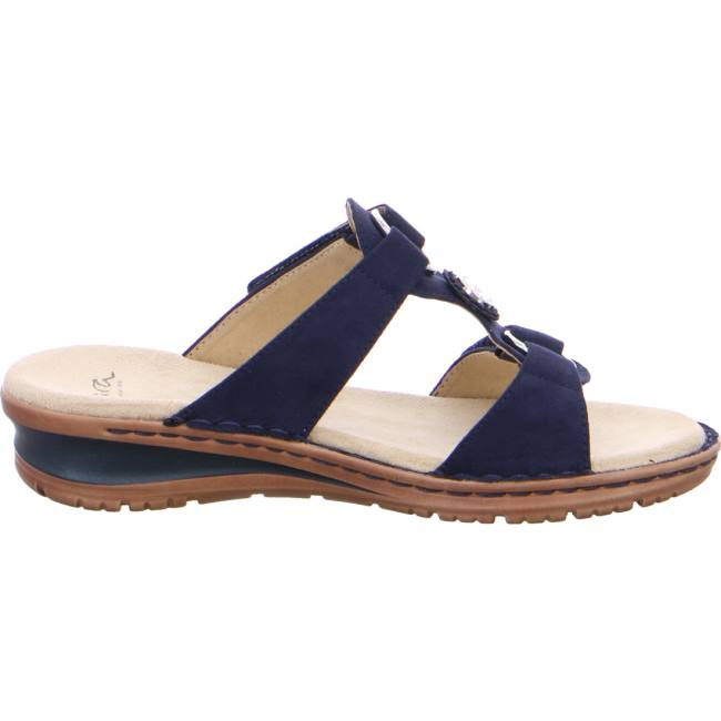 Blue Ara Shoes Hawaii Women's Mules | ARA301LEW