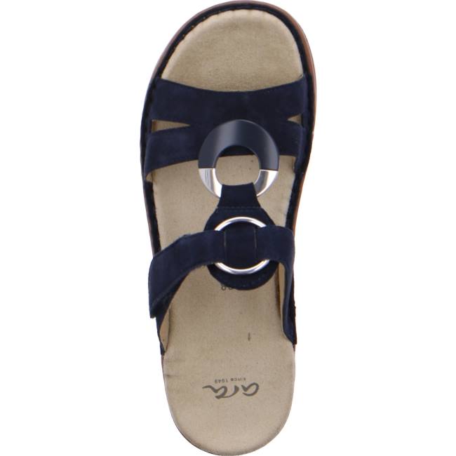 Blue Ara Shoes Hawaii Women's Mules | ARA706OYR