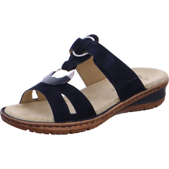 Blue Ara Shoes Hawaii Women\'s Mules | ARA706OYR