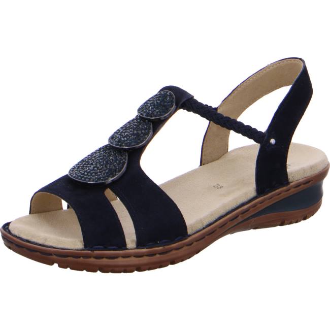 Blue Ara Shoes Hawaii Women\'s Sandals | ARA624ZHX