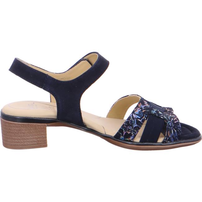 Blue Ara Shoes Heeled Lugano Multi Women's Sandals | ARA621FXS