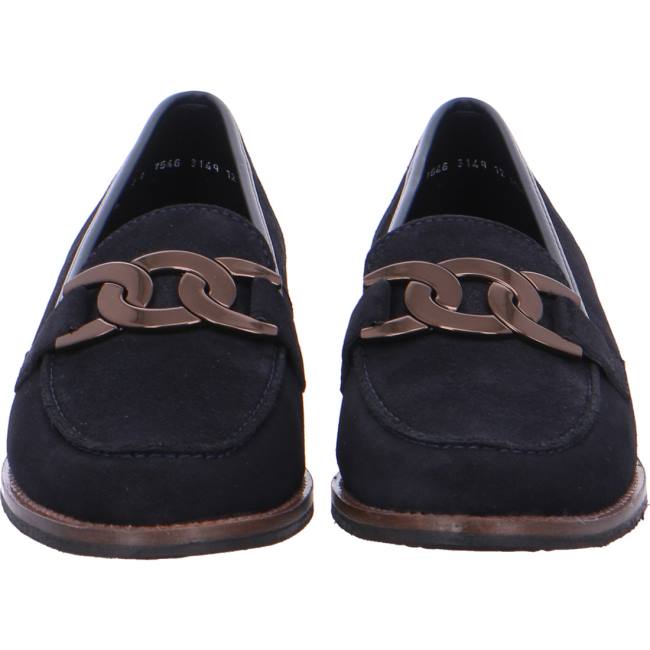 Blue Ara Shoes Kent Women's Loafers | ARA470RTE