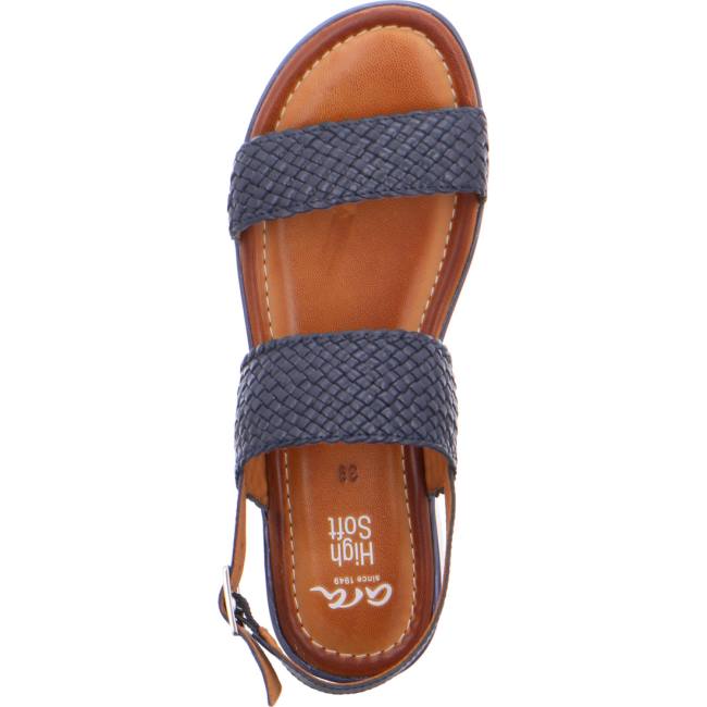 Blue Ara Shoes Kreta Women's Sandals | ARA384QKS