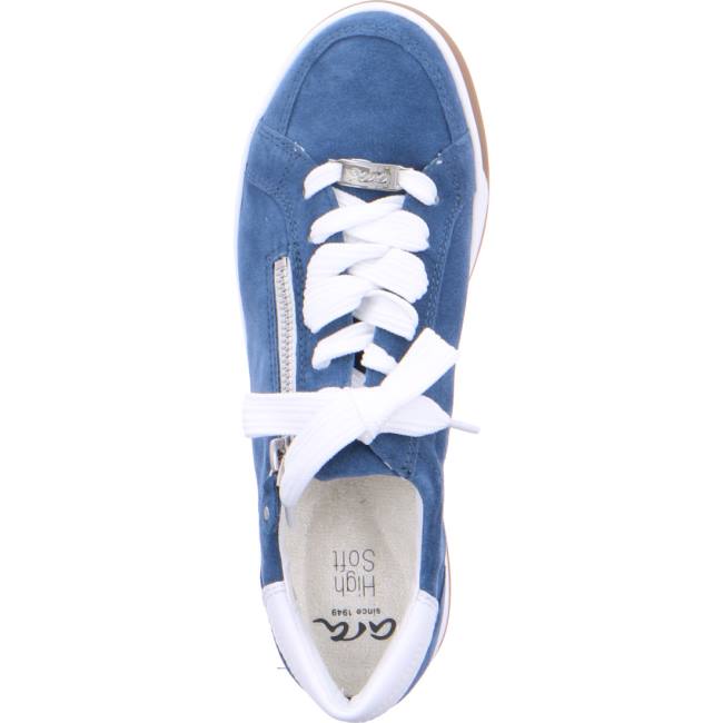 Blue Ara Shoes Lace-ups Rom Capri Women's Sneakers | ARA379QAX