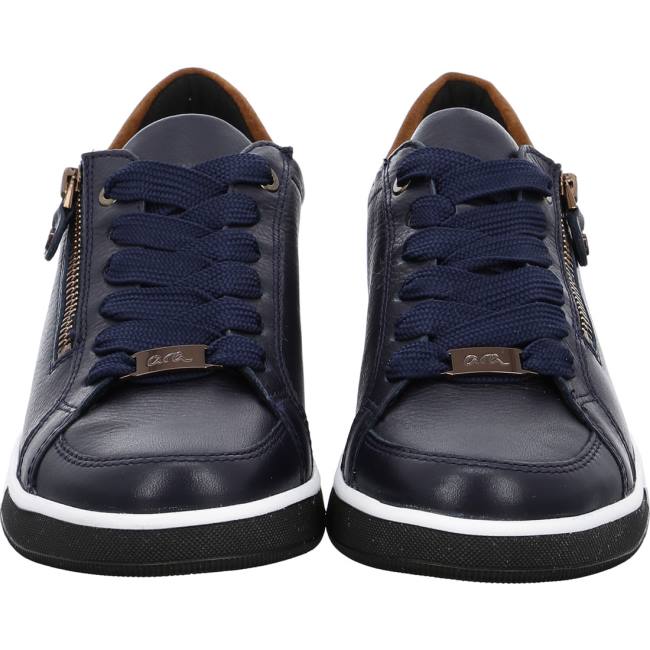 Blue Ara Shoes Lace-ups Rom Women's Sneakers | ARA689AGO