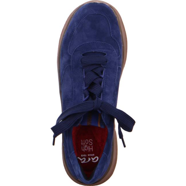 Blue Ara Shoes Lace-ups Roma Women's Sneakers | ARA287SLI