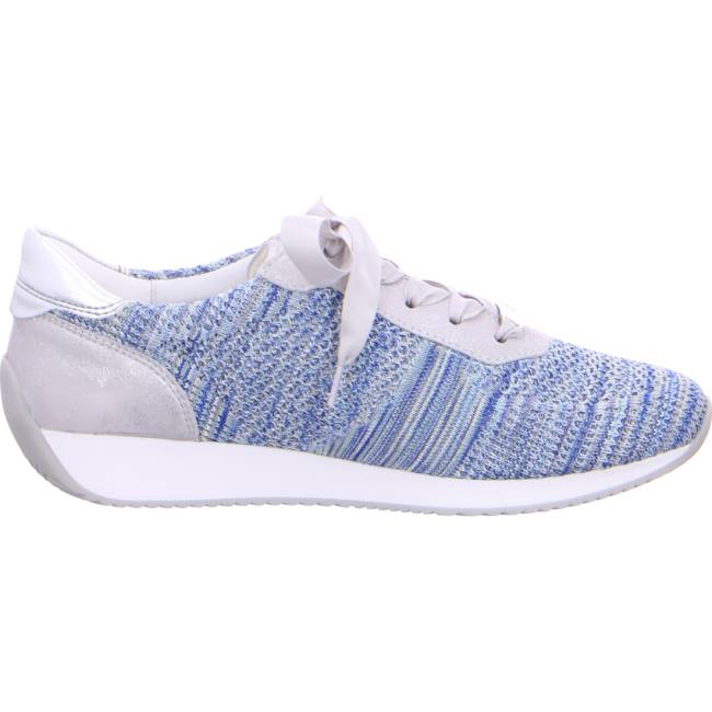 Blue Ara Shoes Lissabon Women's Sneakers | ARA650ZNU