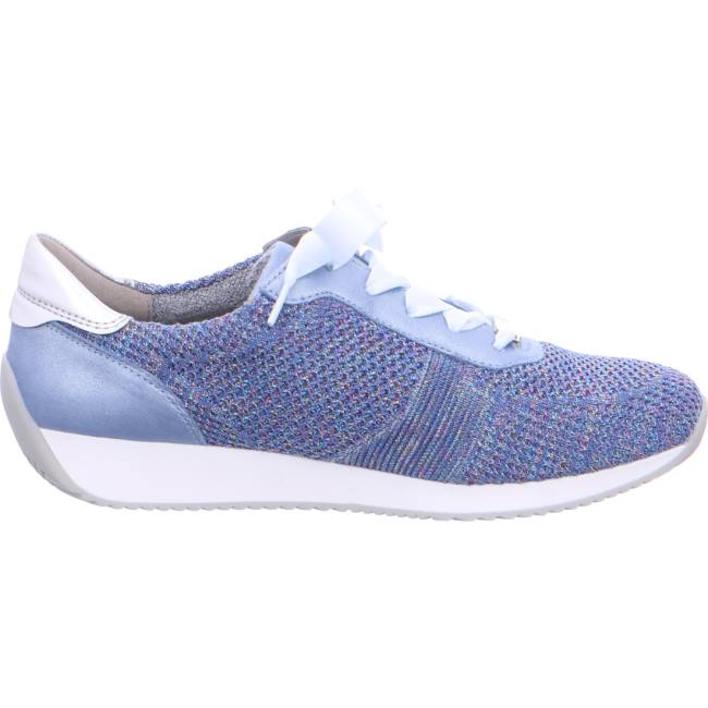 Blue Ara Shoes Lissabon Women's Sneakers | ARA710JDA