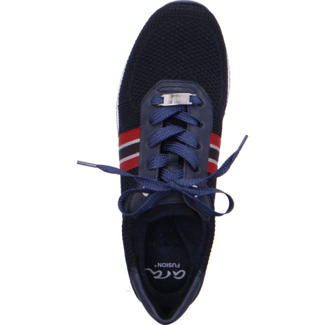 Blue Ara Shoes Lissabon Women's Sneakers | ARA712VKG