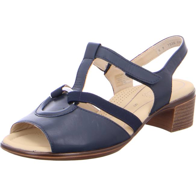 Blue Ara Shoes Lugano Women\'s Sandals | ARA678DGP