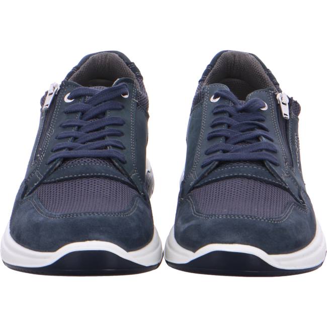 Blue Ara Shoes Marco Men's Sneakers | ARA263FKO