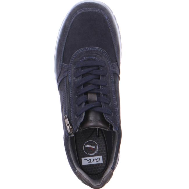 Blue Ara Shoes Matteo Men's Sneakers | ARA402DAG