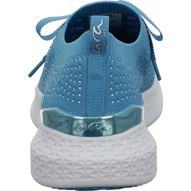 Blue Ara Shoes Maya Turquoise Women's Sneakers | ARA170FTN