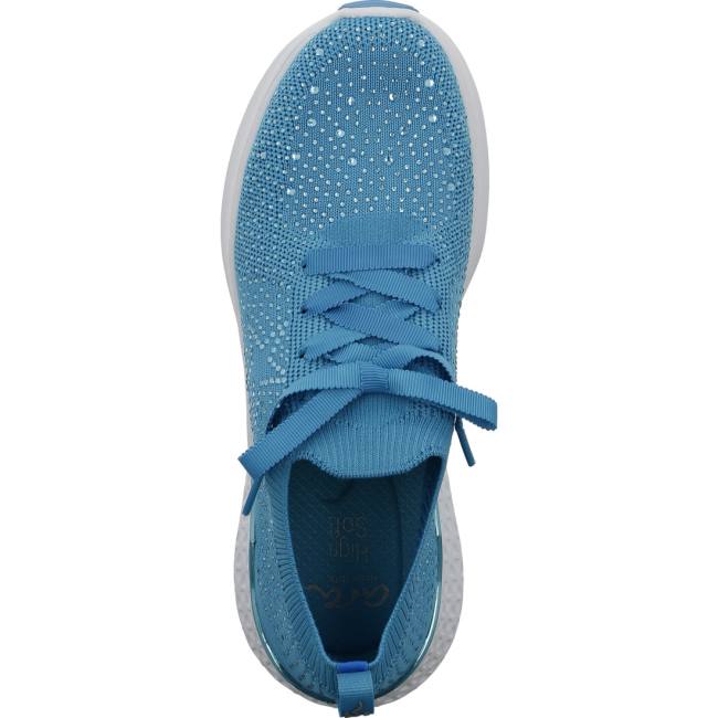 Blue Ara Shoes Maya Turquoise Women's Sneakers | ARA170FTN