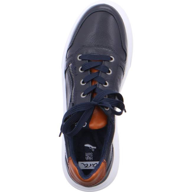 Blue Ara Shoes Naldo Men's Sneakers | ARA829RAF