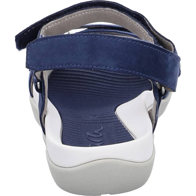 Blue Ara Shoes Nepal Indigo Women's Sandals | ARA754TEK