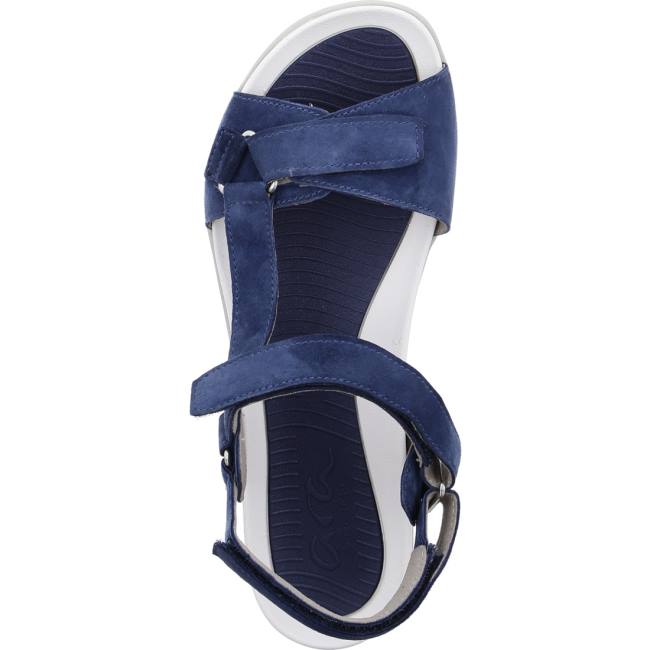 Blue Ara Shoes Nepal Indigo Women's Sandals | ARA754TEK