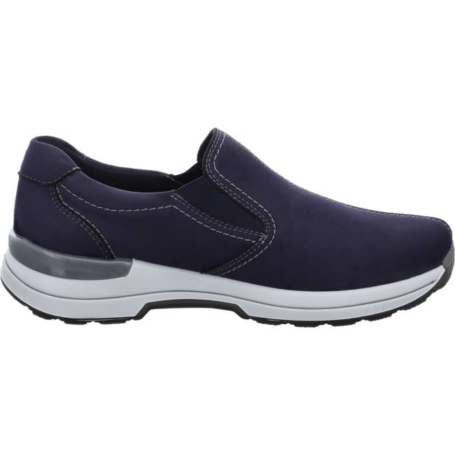 Blue Ara Shoes Nnavy Women's Loafers | ARA106WCQ