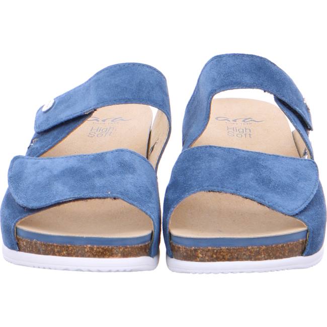 Blue Ara Shoes Norderney Capri Women's Mules | ARA801IRP