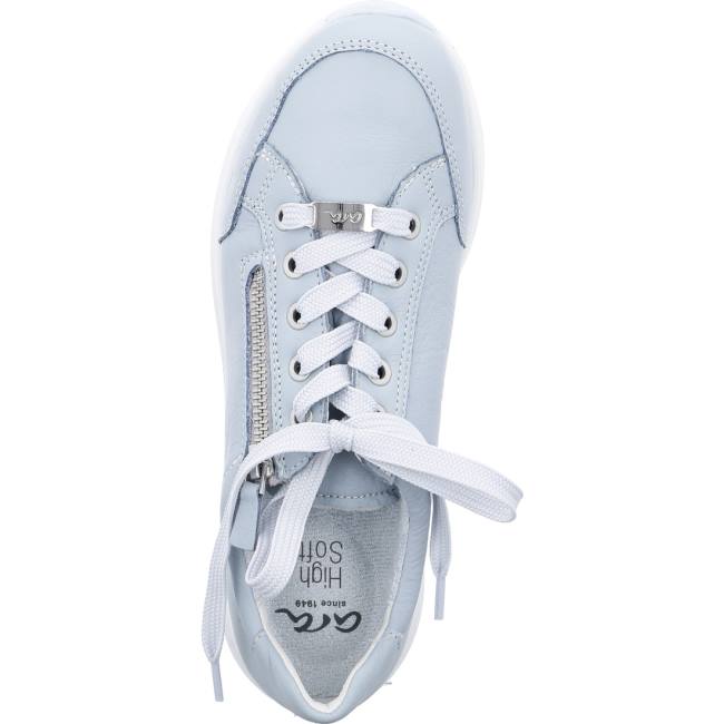 Blue Ara Shoes Osaka Aqua Women's Sneakers | ARA953URZ