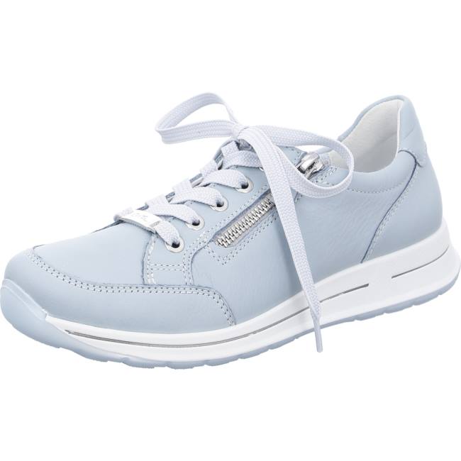 Blue Ara Shoes Osaka Aqua Women\'s Sneakers | ARA953URZ