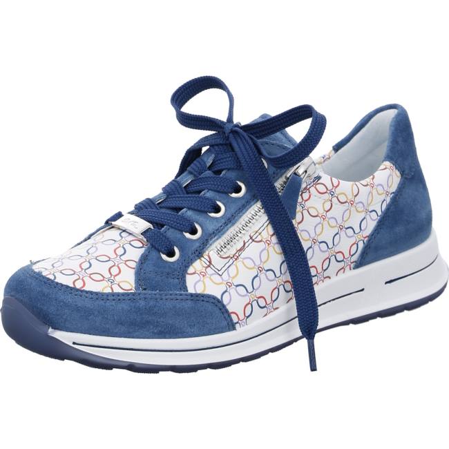 Blue Ara Shoes Osaka Capri Women\'s Sneakers | ARA981UCQ