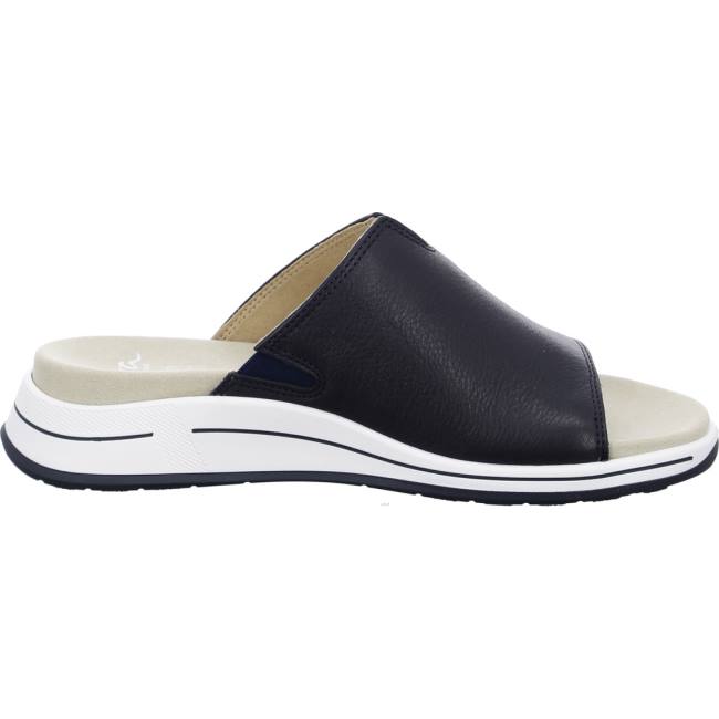 Blue Ara Shoes Osaka Women's Mules | ARA453NOQ