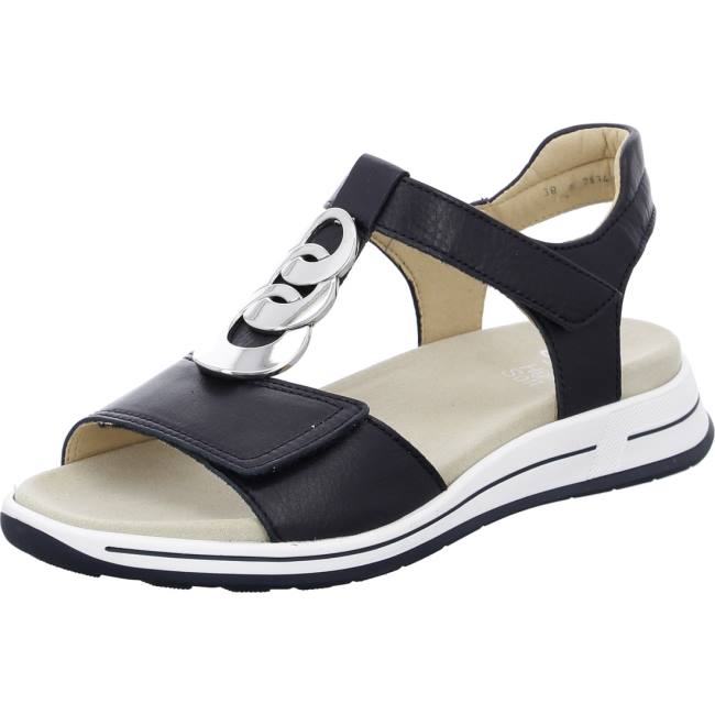 Blue Ara Shoes Osaka Women\'s Sandals | ARA984NXL