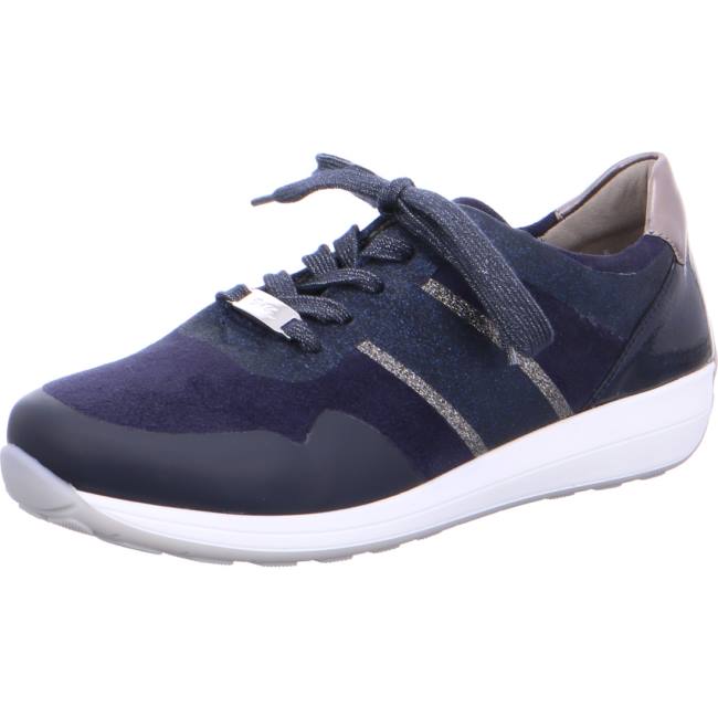 Blue Ara Shoes Osaka Women\'s Sneakers | ARA320CJY