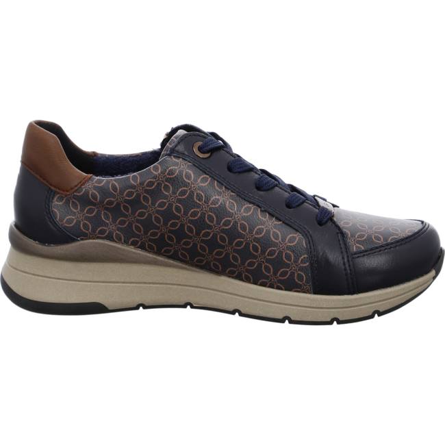 Blue Ara Shoes Osaka Women's Sneakers | ARA872BVJ